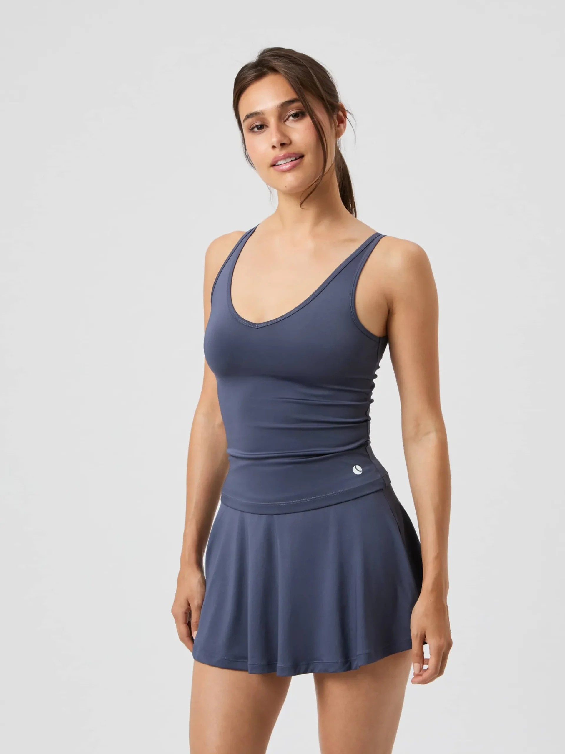Ace Deep V Neck Tank Top