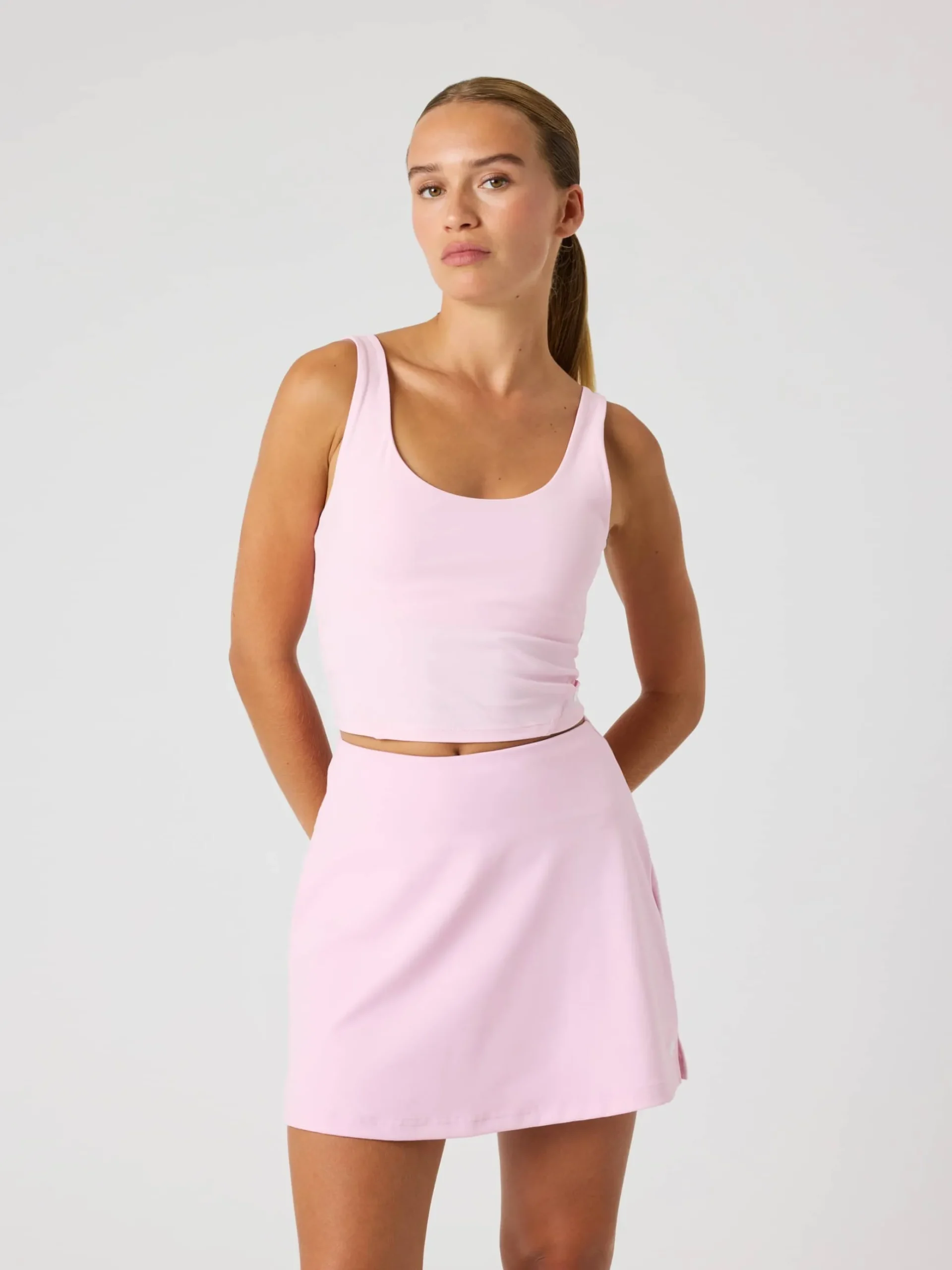 Ace 2 In 1 Cropped Tank