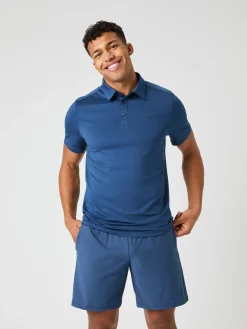 Ace Mesh Panel Polo Shirt