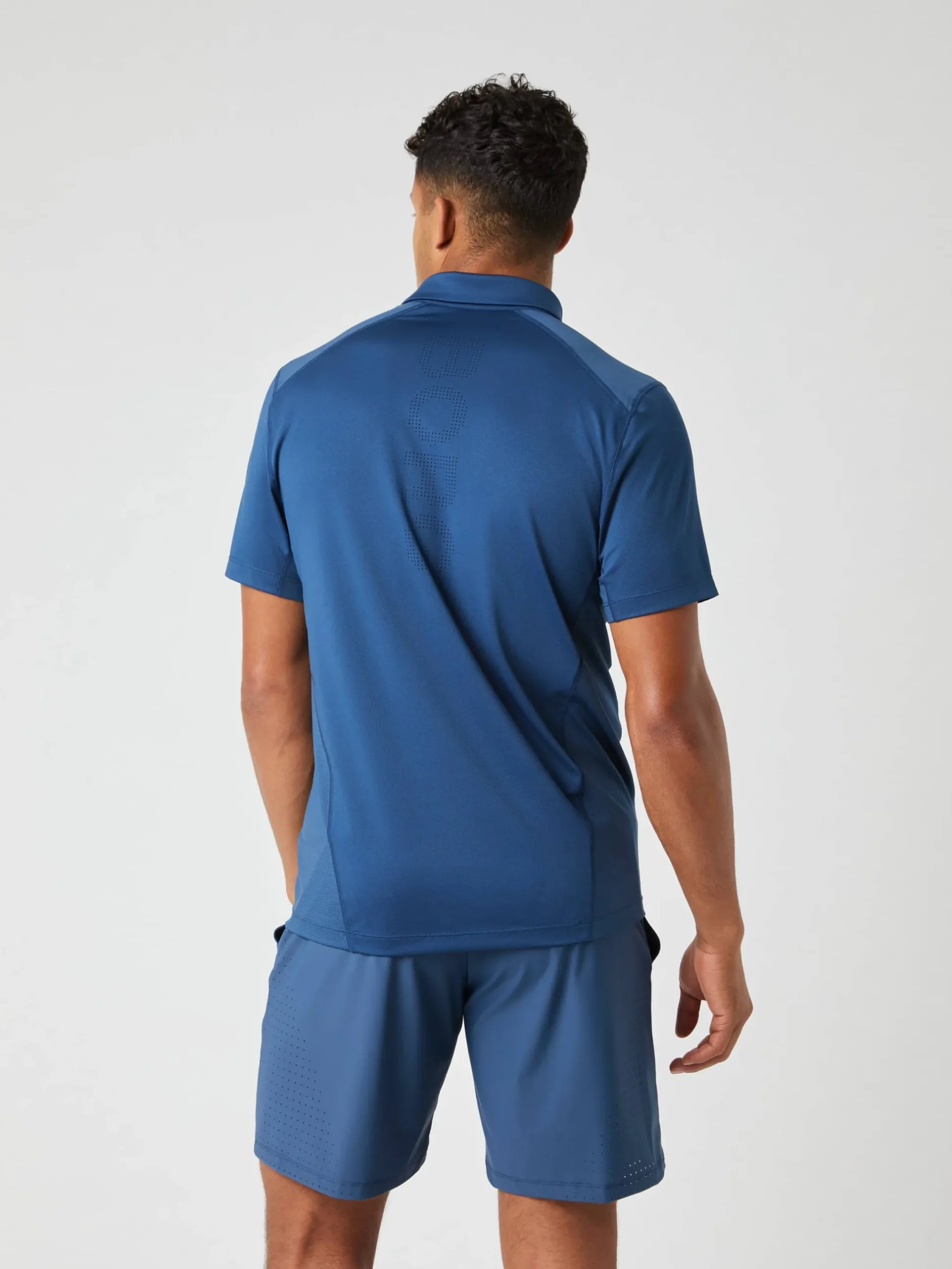Ace Mesh Panel Polo Shirt