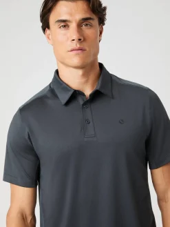 Ace Mesh Panel Polo Shirt