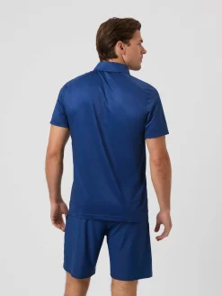 Ace Mesh Panel Polo Shirt