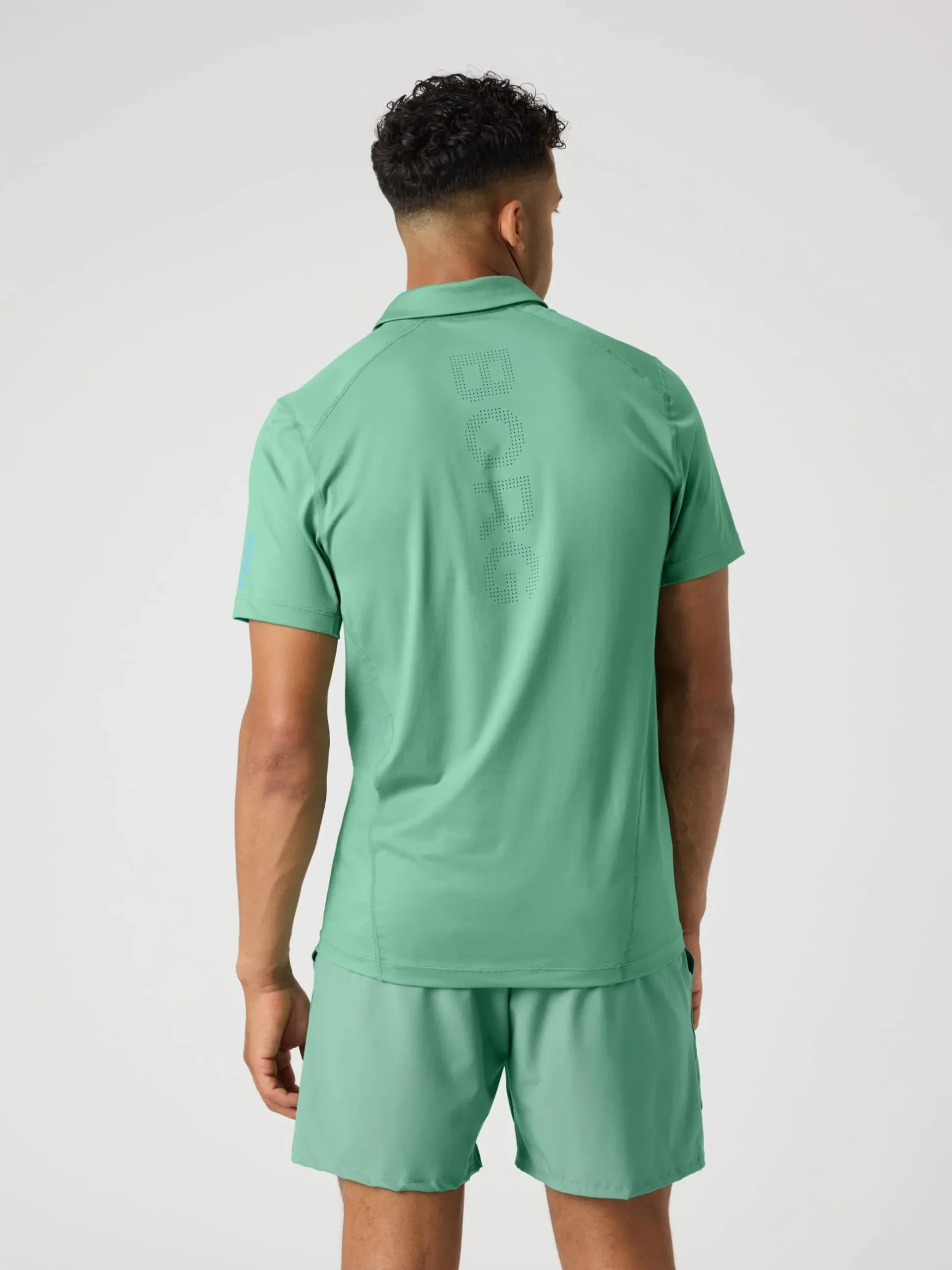 Ace Mesh Panel Polo Shirt
