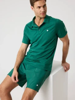 Ace Mesh Panel Polo Shirt