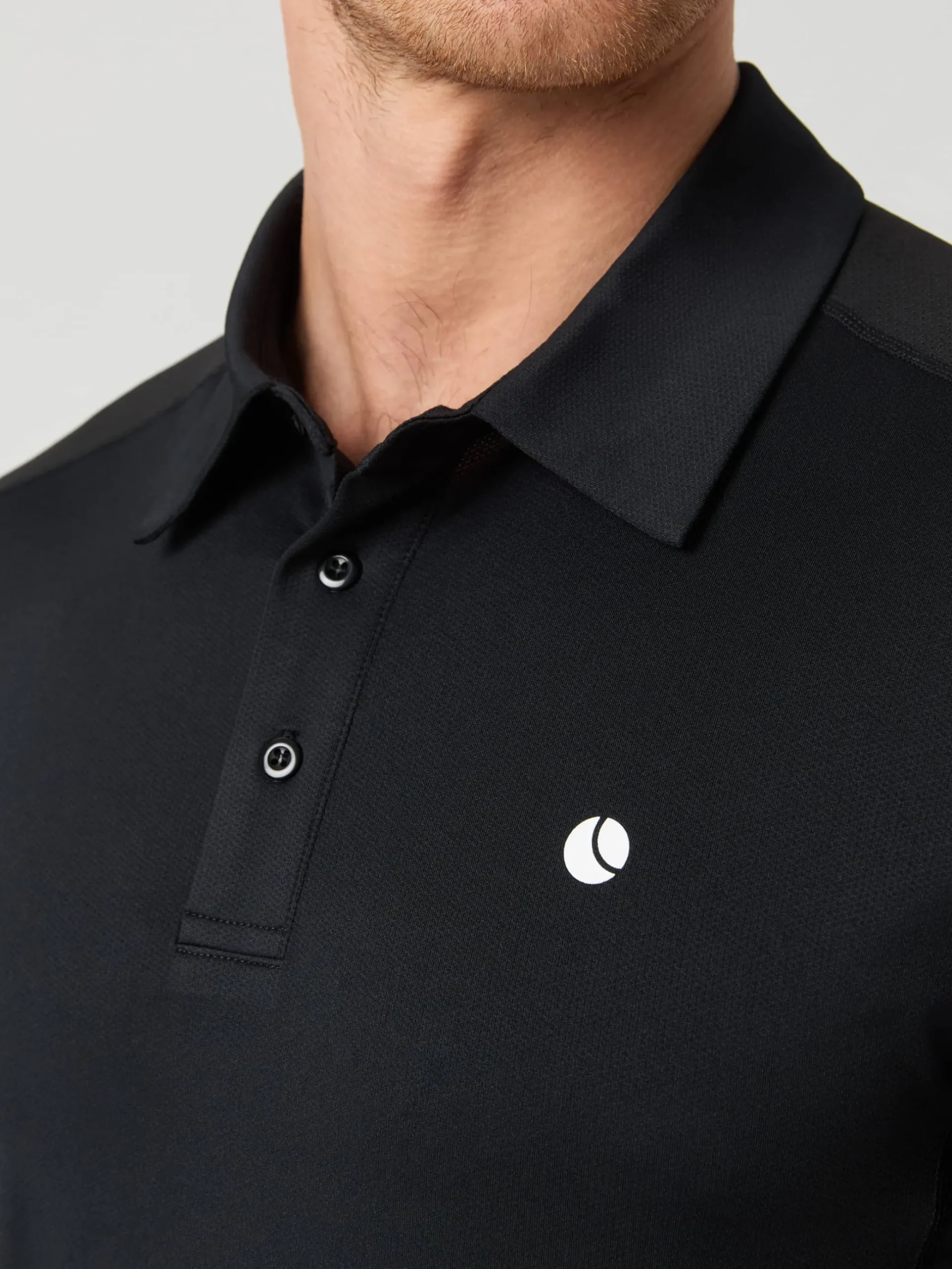 Ace Mesh Panel Polo Shirt