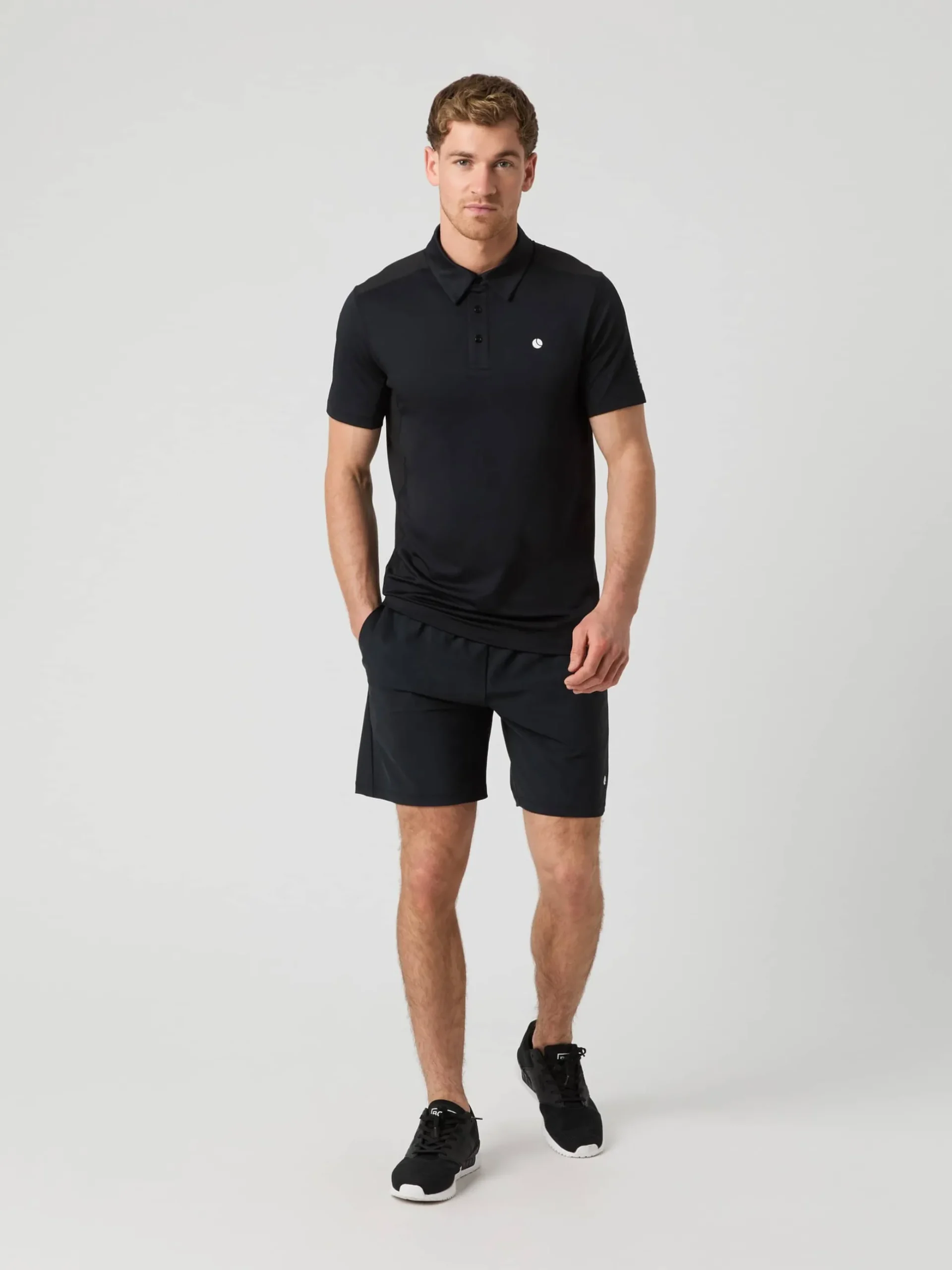 Ace Mesh Panel Polo Shirt