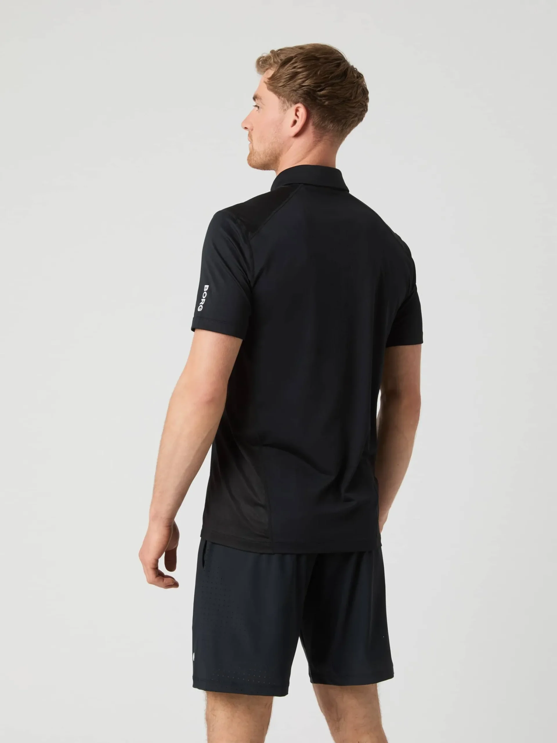 Ace Mesh Panel Polo Shirt