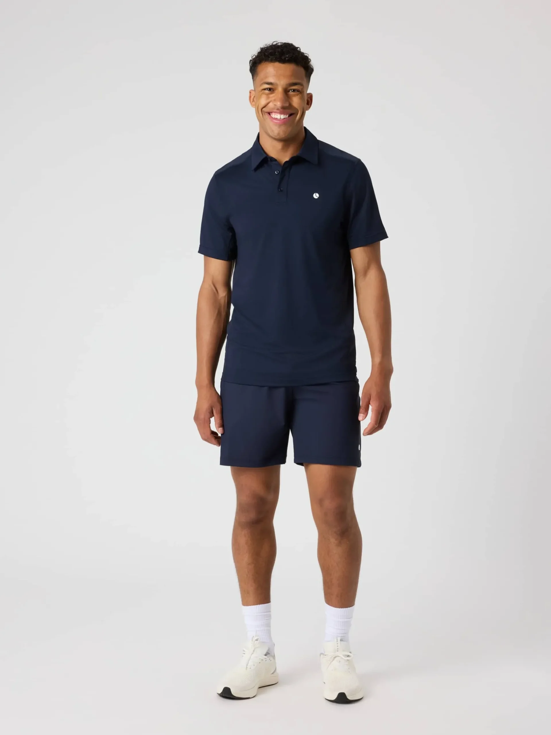 Ace Mesh Panel Polo Shirt