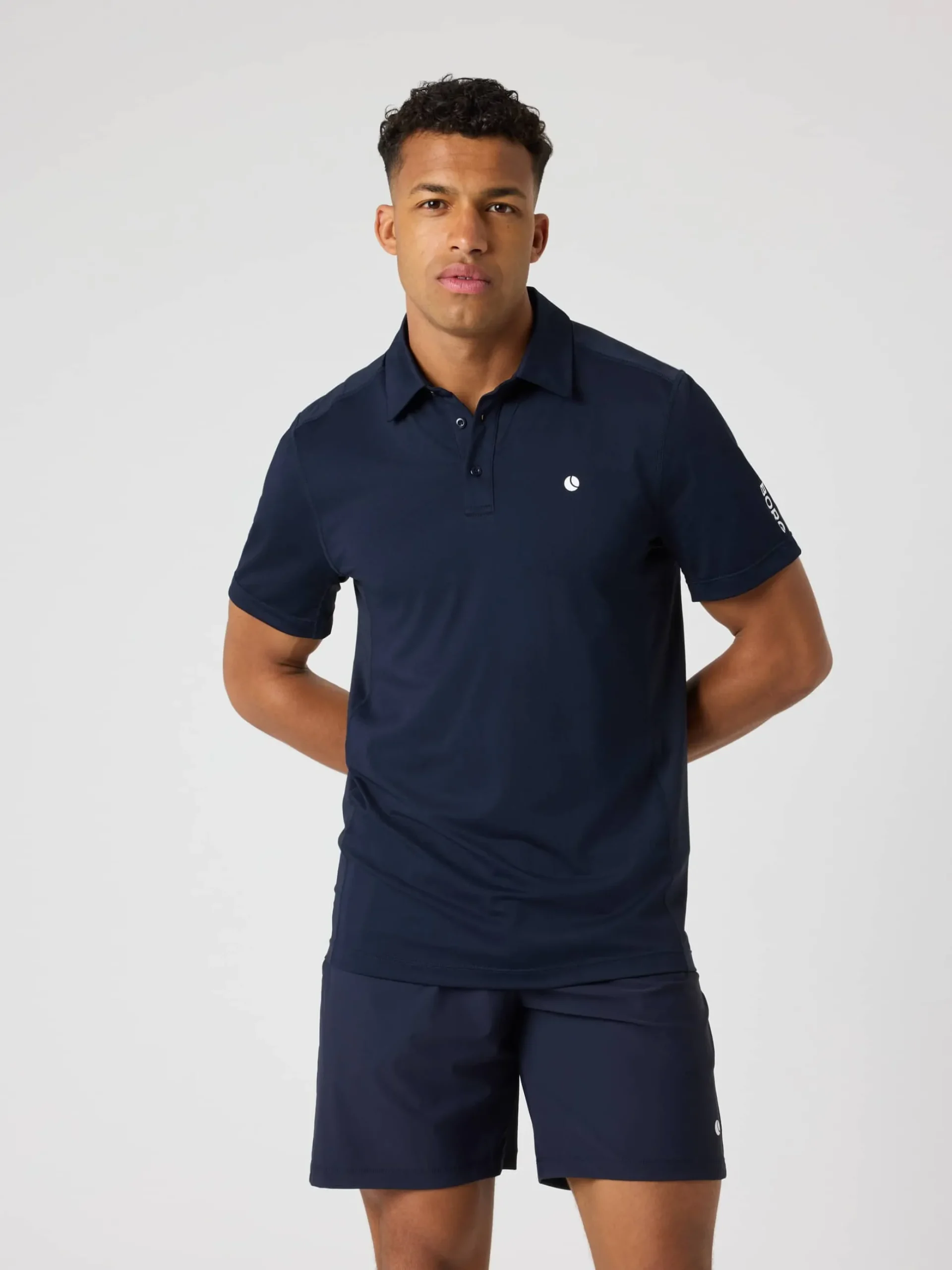 Ace Mesh Panel Polo Shirt