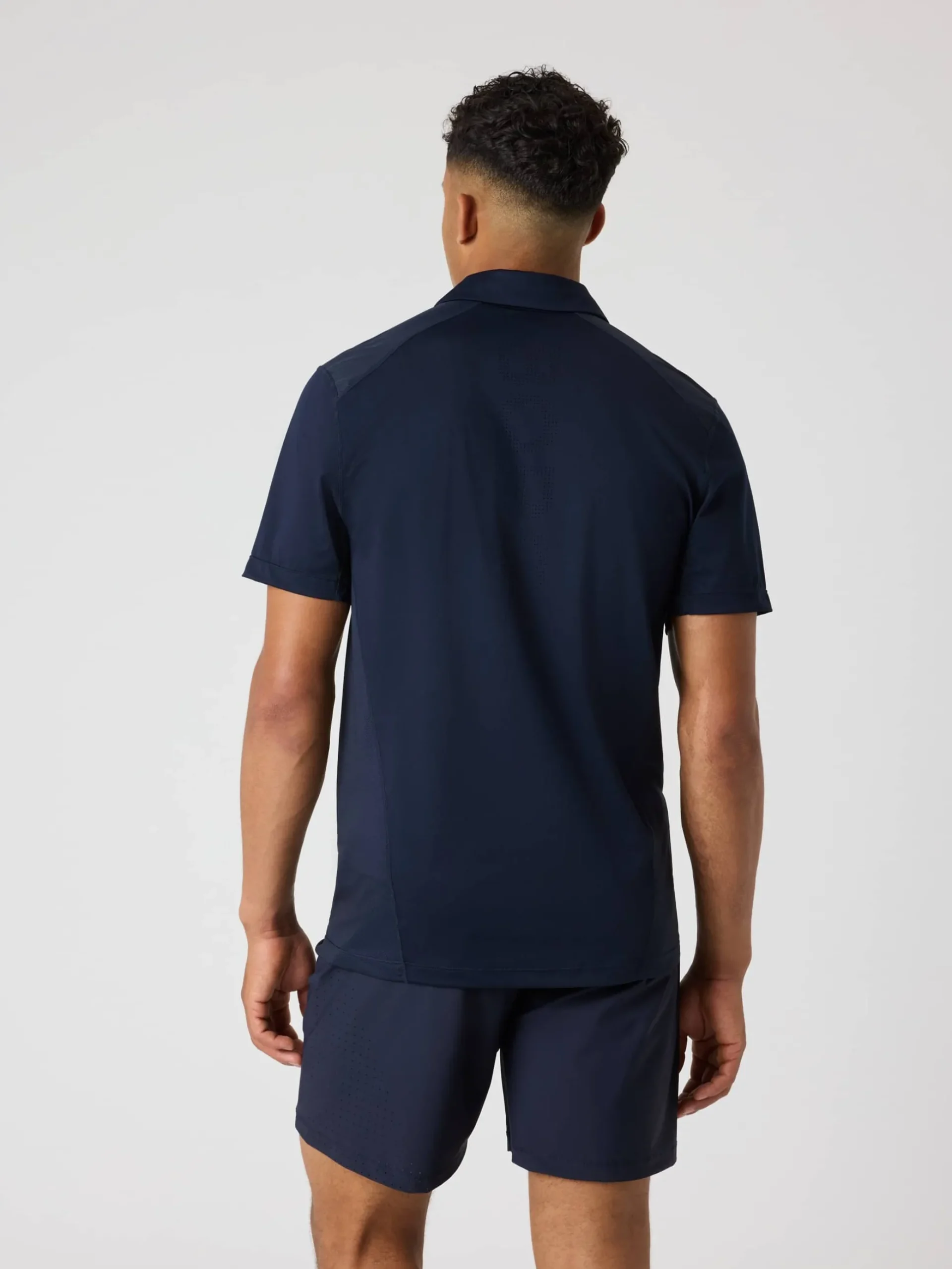 Ace Mesh Panel Polo Shirt
