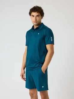 Ace Mesh Panel Polo Shirt