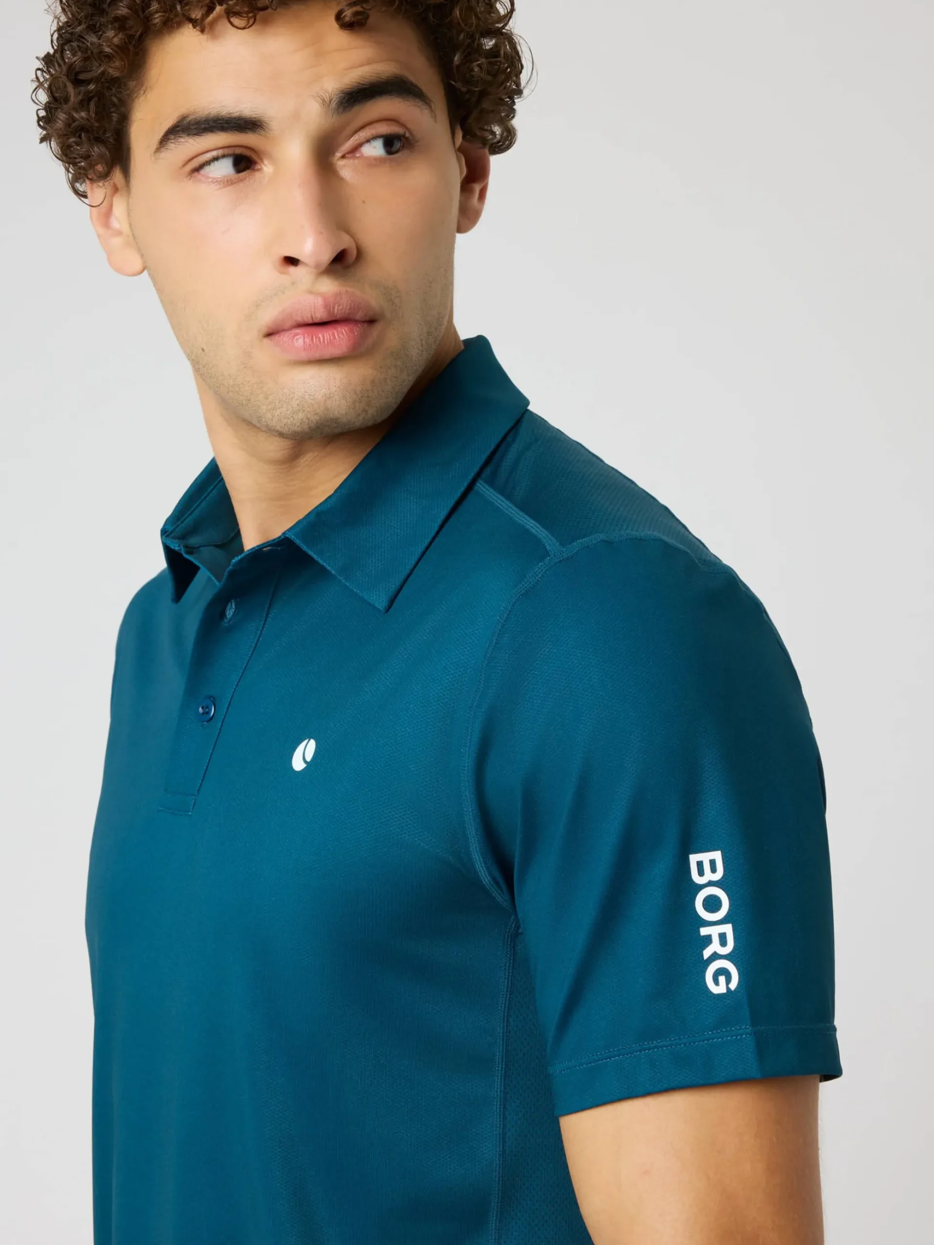 Ace Mesh Panel Polo Shirt