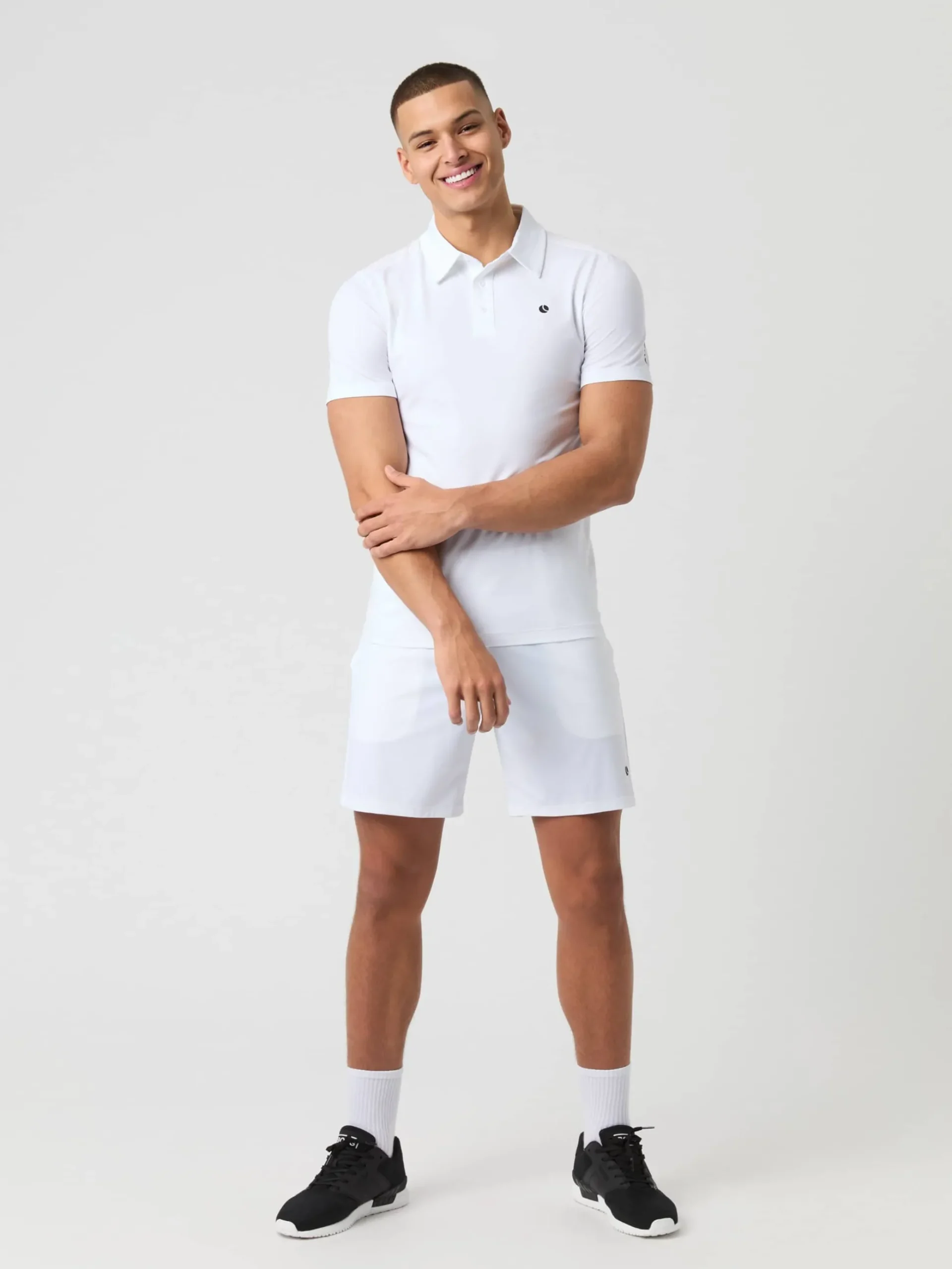 Ace Mesh Panel Polo Shirt