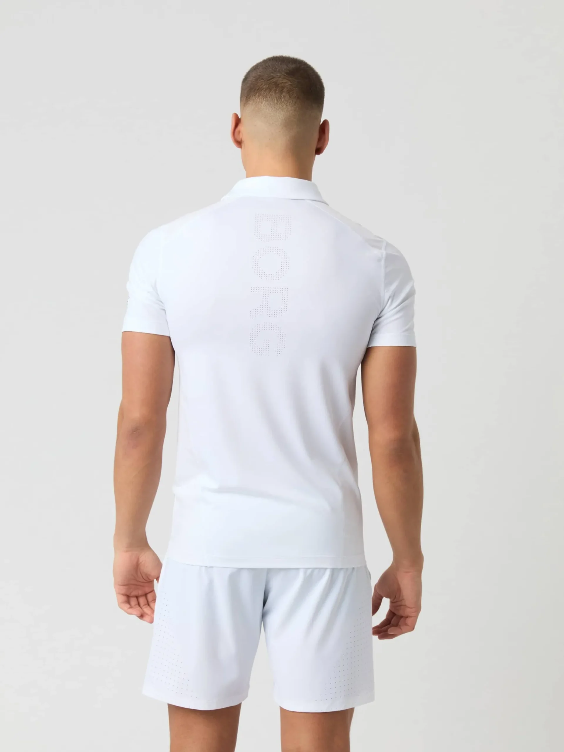 Ace Mesh Panel Polo Shirt