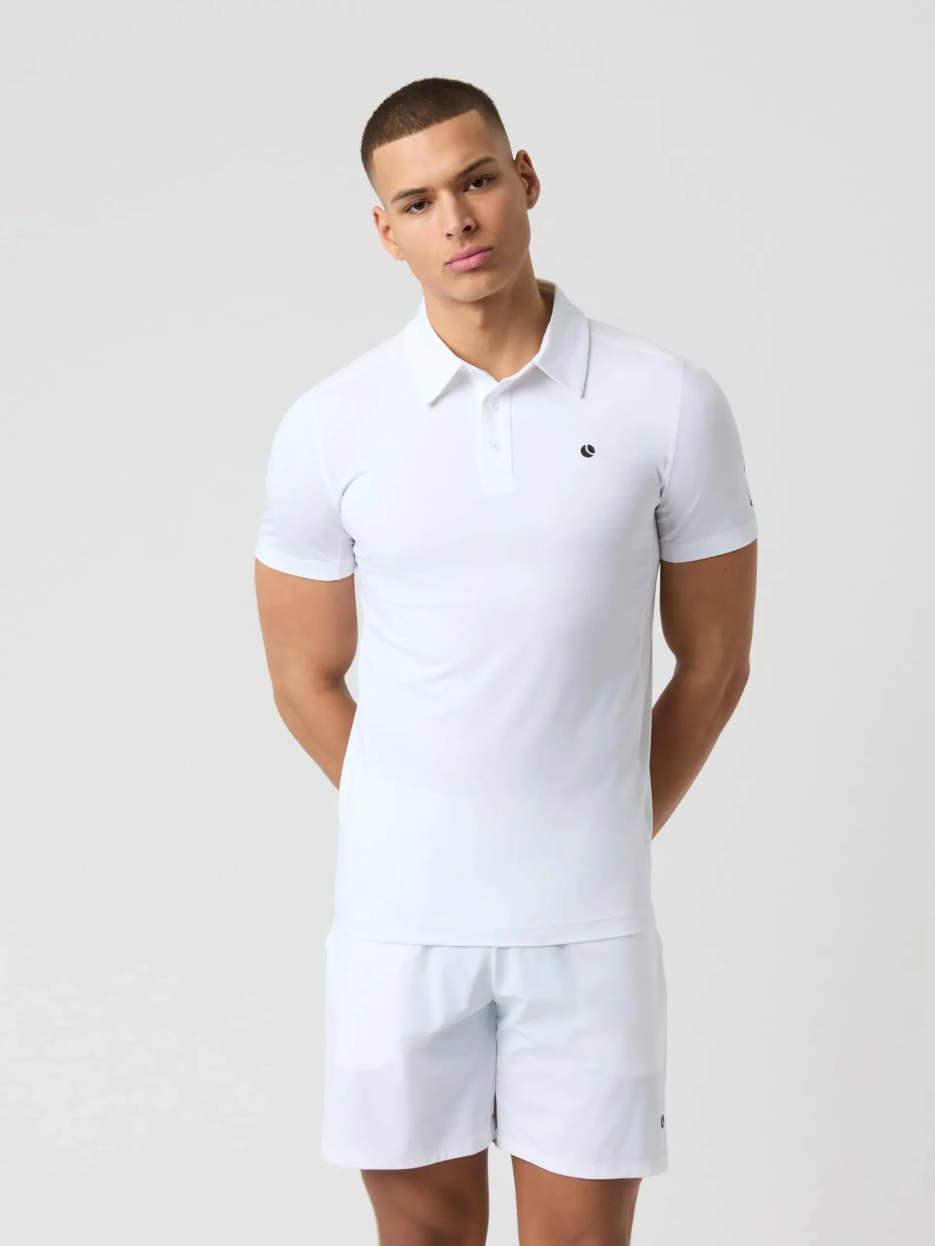 Ace Mesh Panel Polo Shirt