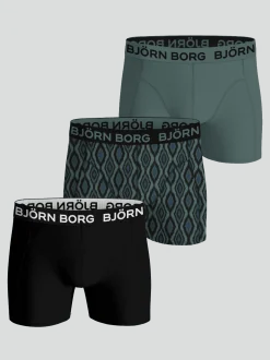 Bamboo Cotton Blend Boxers 3-pack