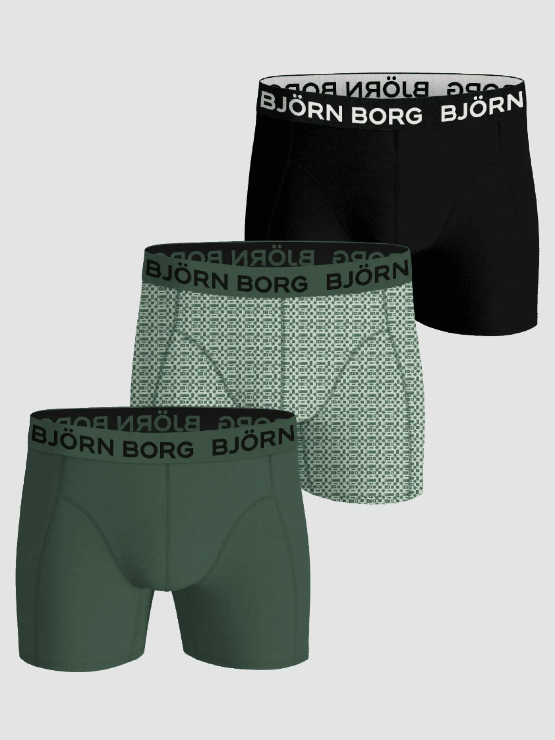 Bamboo Cotton Blend Boxers 3-pack