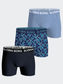 Bamboo Cotton Blend Boxers 3-pack