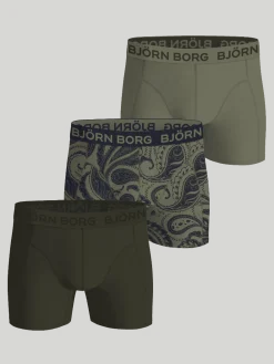 Bamboo Cotton Blend Boxers 3-pack