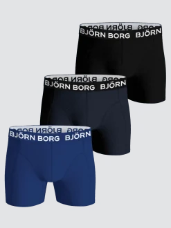 Bamboo Cotton Blend Boxers 3-pack
