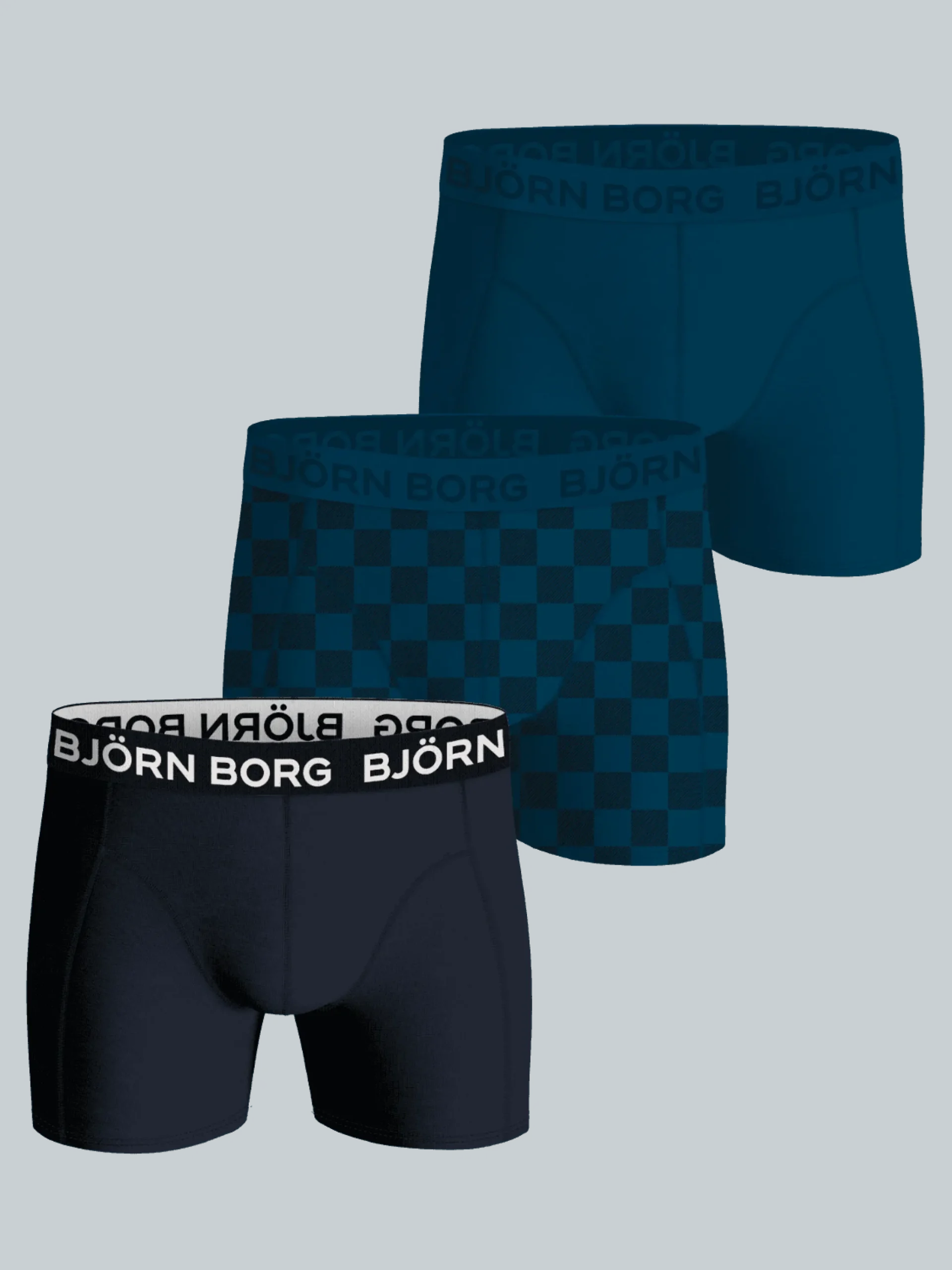 Bamboo Cotton Blend Boxers 3-pack