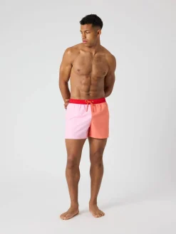Borg Blocked Swim Shorts