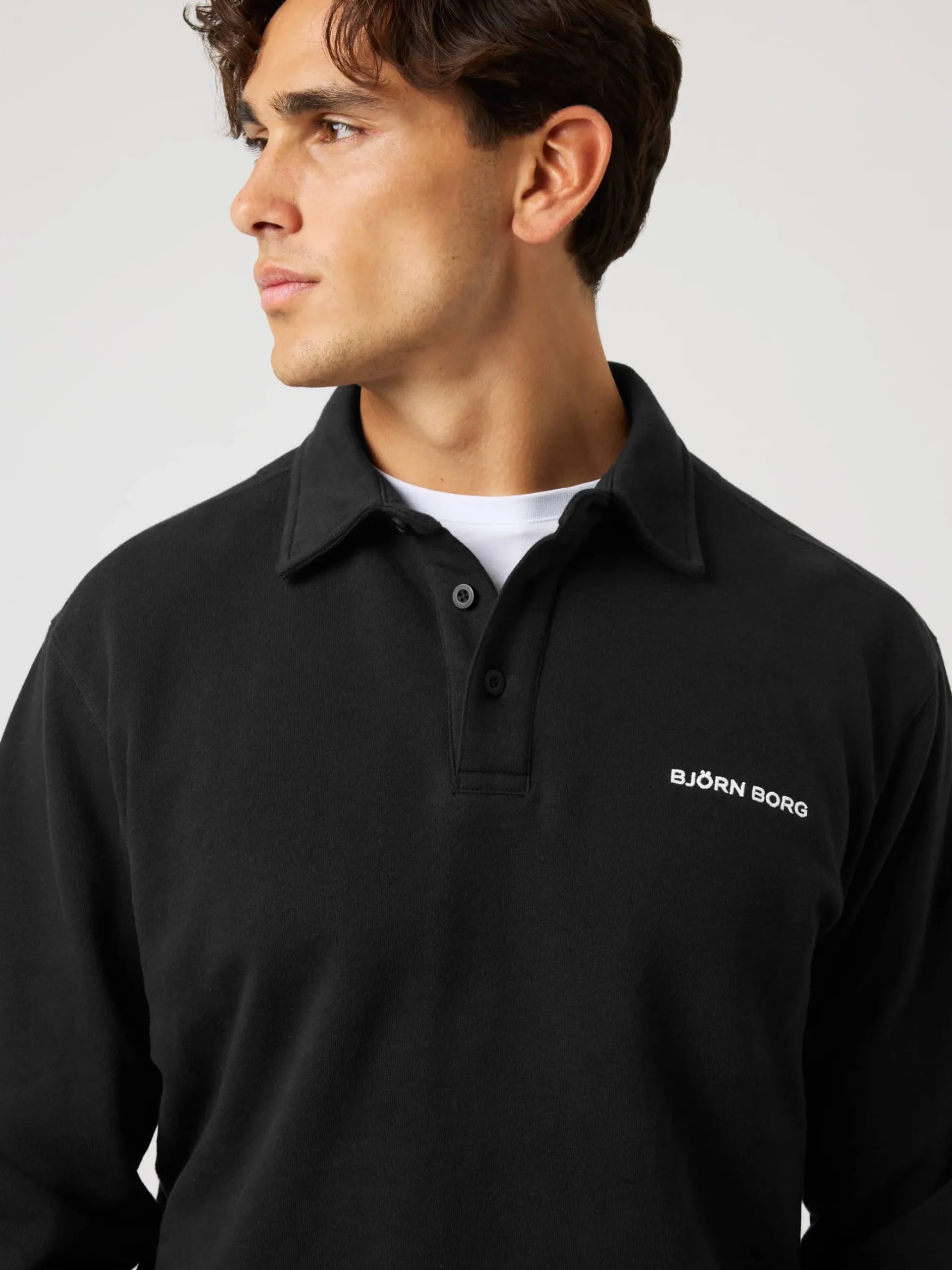Borg Classic Polo Sweatshirt