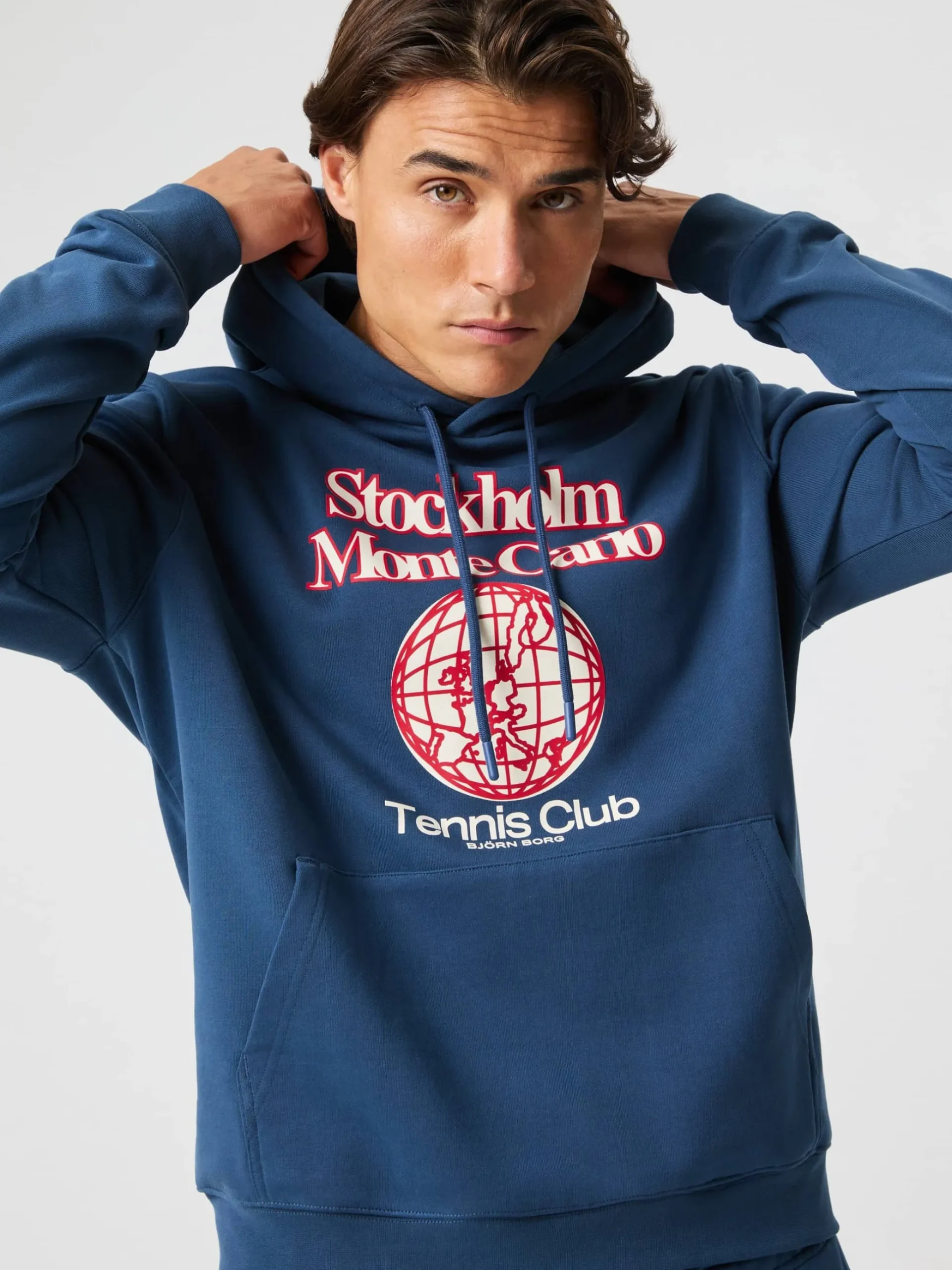 Borg Classic Print Hoodie