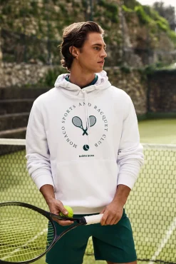 Borg Classic Print Hoodie