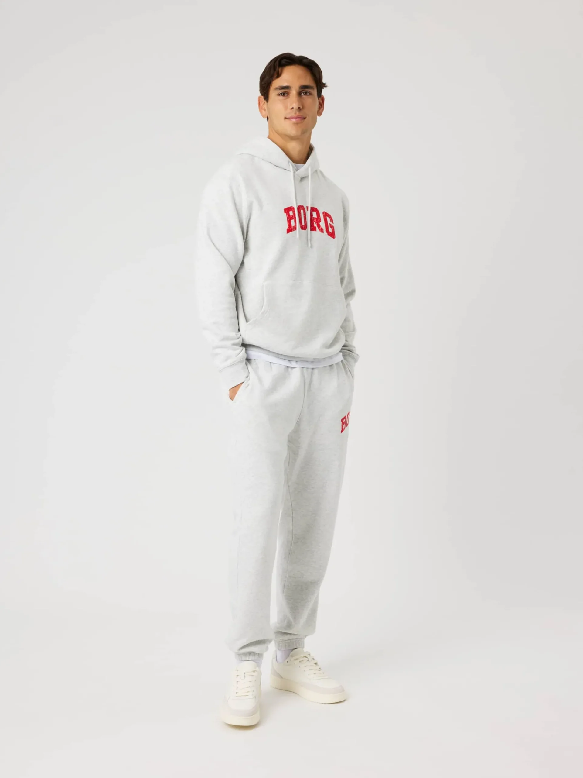 Borg Classic Print Hoodie