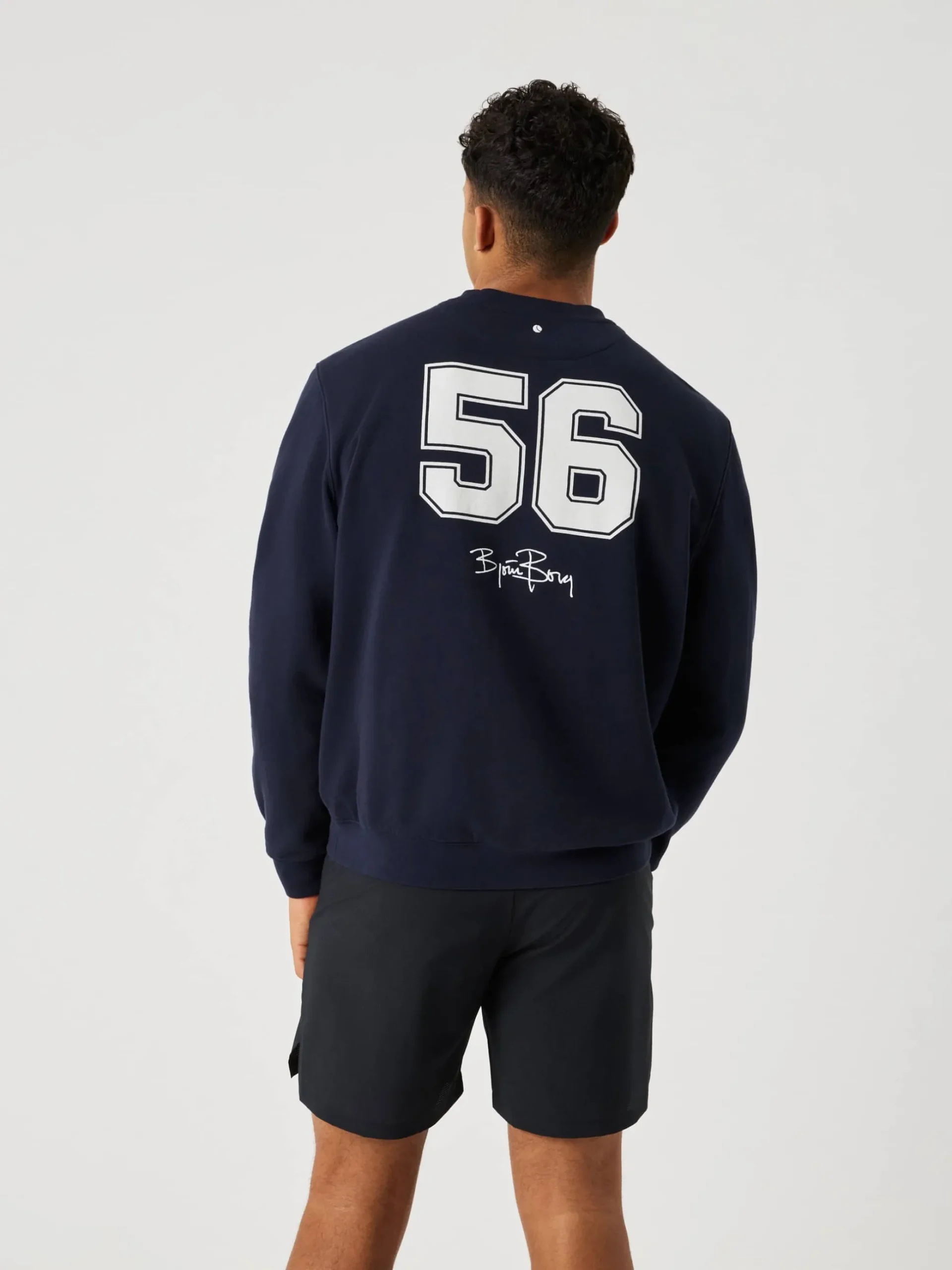 Borg Classic Print Sweatshirt