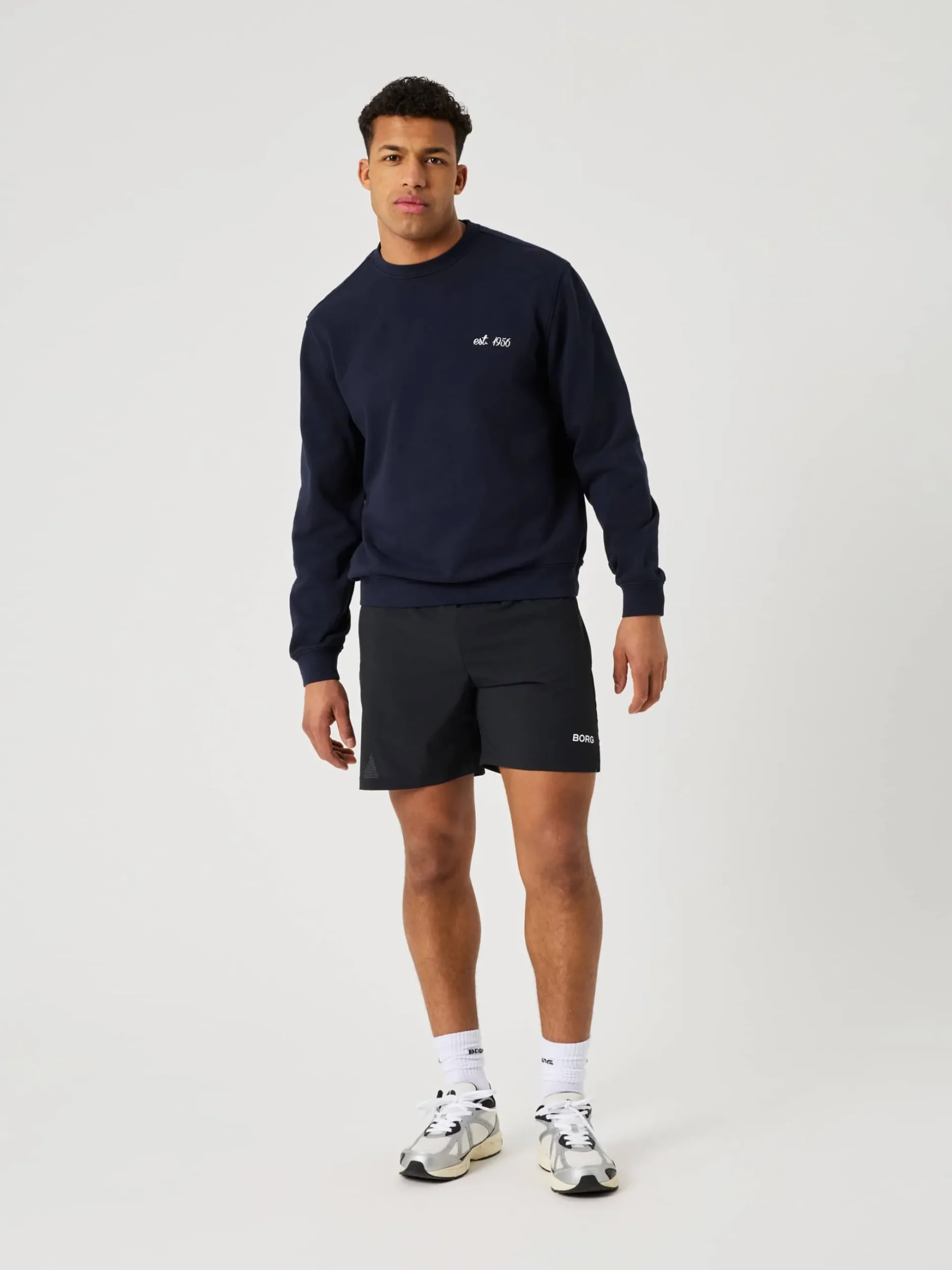 Borg Classic Print Sweatshirt
