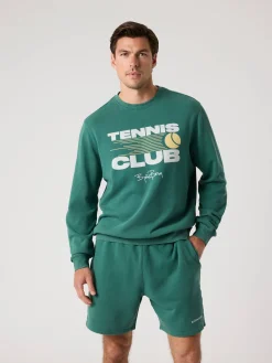 Borg Classic Print Sweatshirt