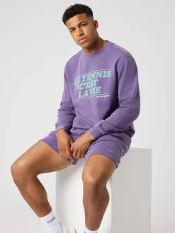 Borg Classic Print Sweatshirt