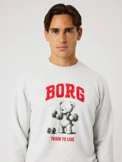 Borg Classic Print Sweatshirt
