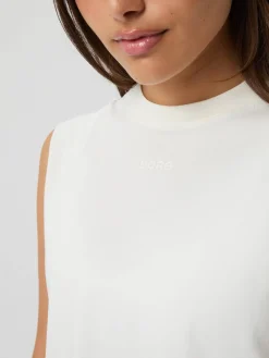 Borg Cropped Tank Top