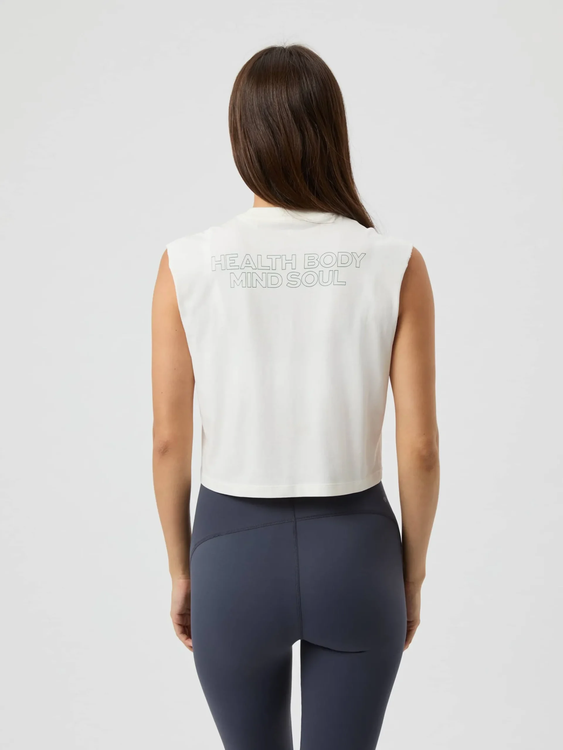 Borg Cropped Tank Top