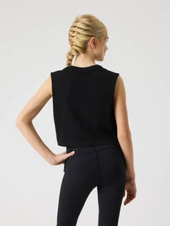 Borg Cropped Tank Top