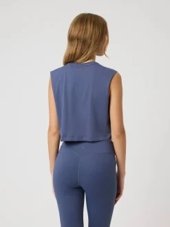 Borg Cropped Tank Top