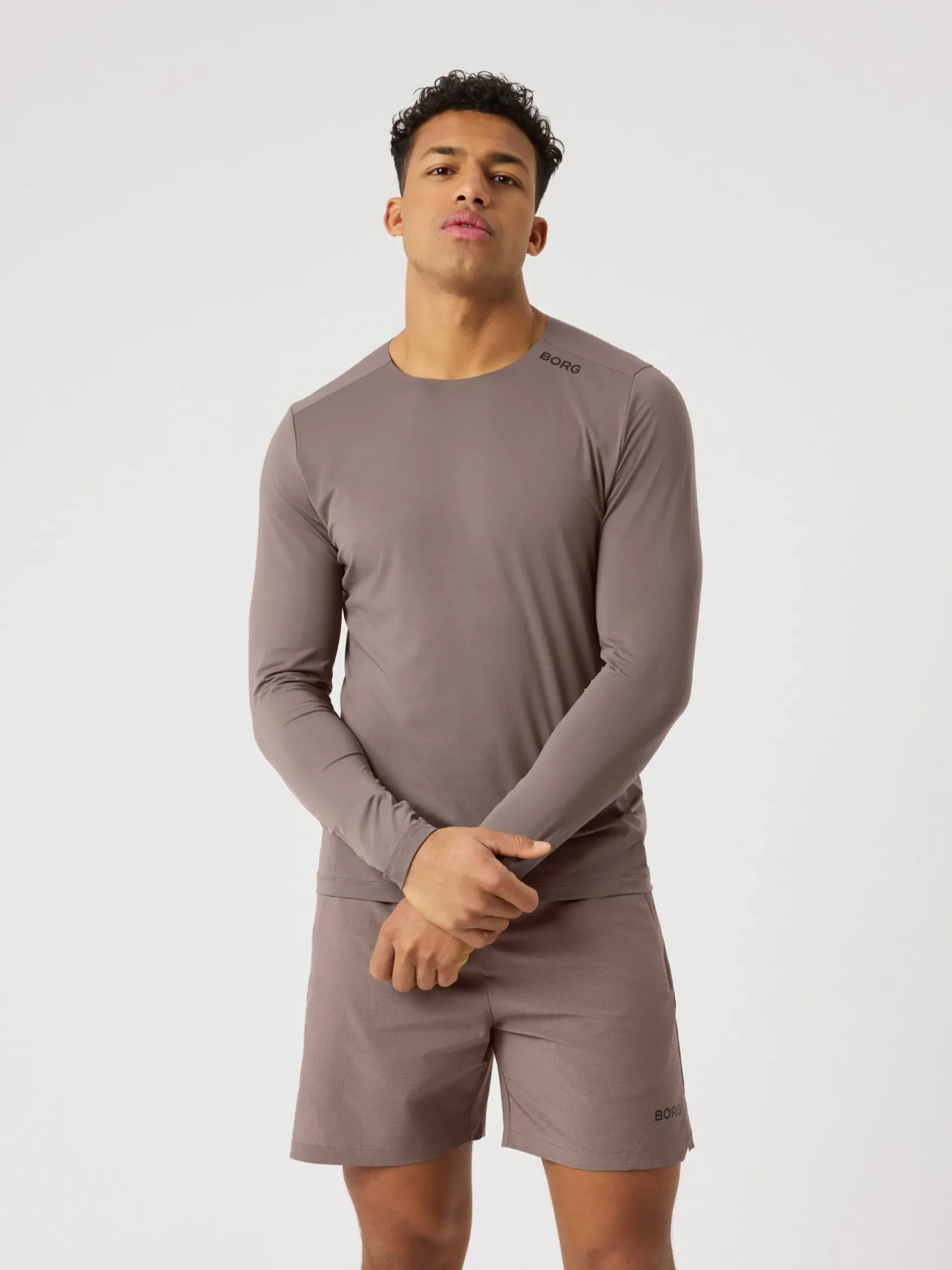 Borg Feather Long Sleeve T-Shirt