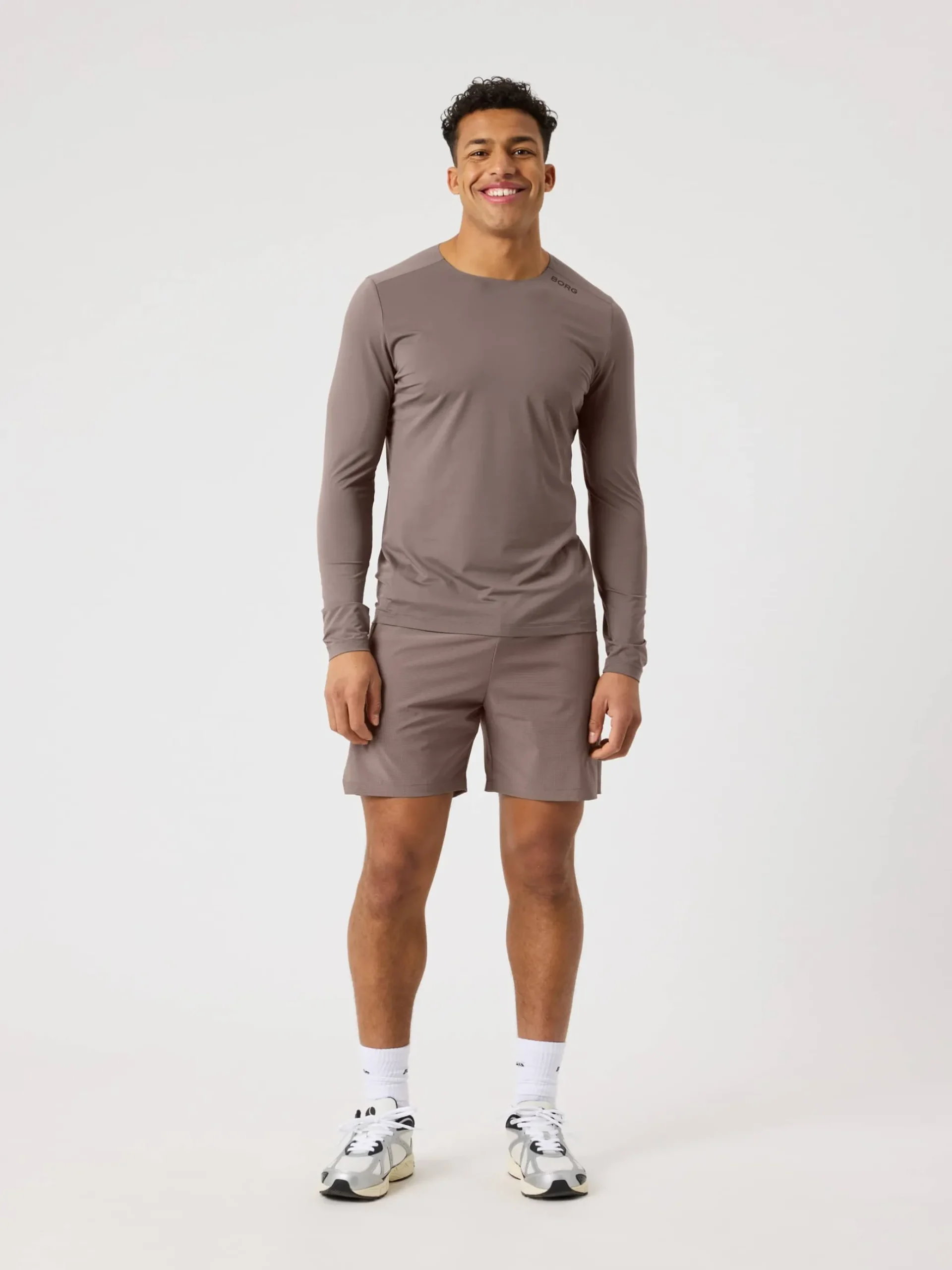 Borg Feather Long Sleeve T-Shirt