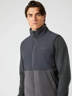 Borg Fleece Hybrid Vest