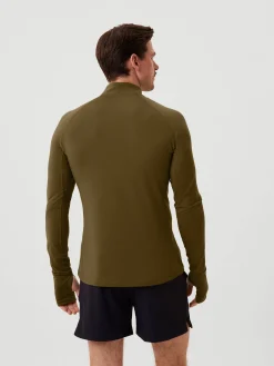 Borg Midlayer Half Zip