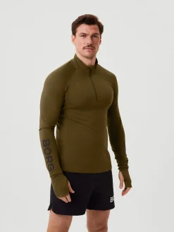 Borg Midlayer Half Zip