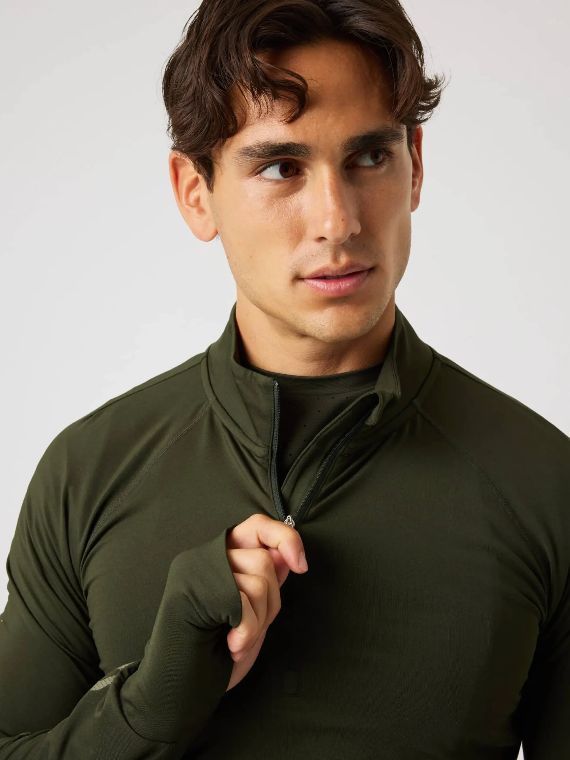 Borg Midlayer Half Zip