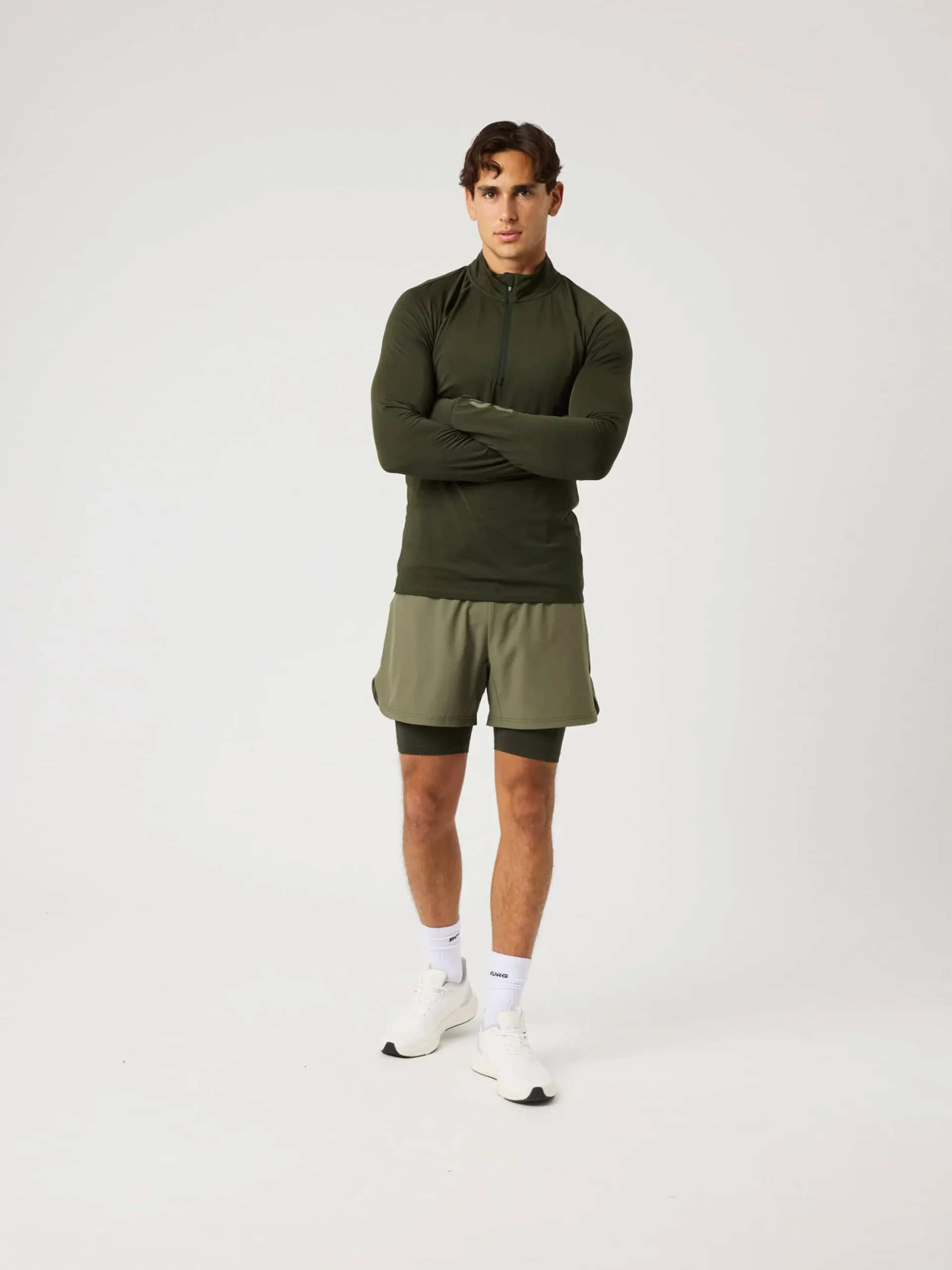 Borg Midlayer Half Zip