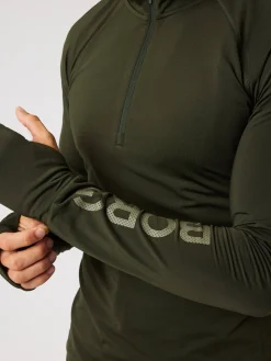 Borg Midlayer Half Zip