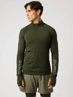 Borg Midlayer Half Zip