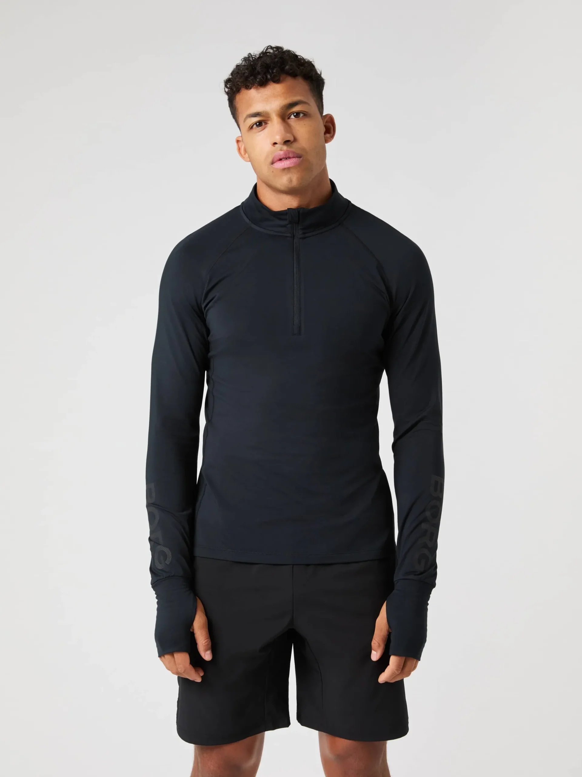 Borg Midlayer Half Zip