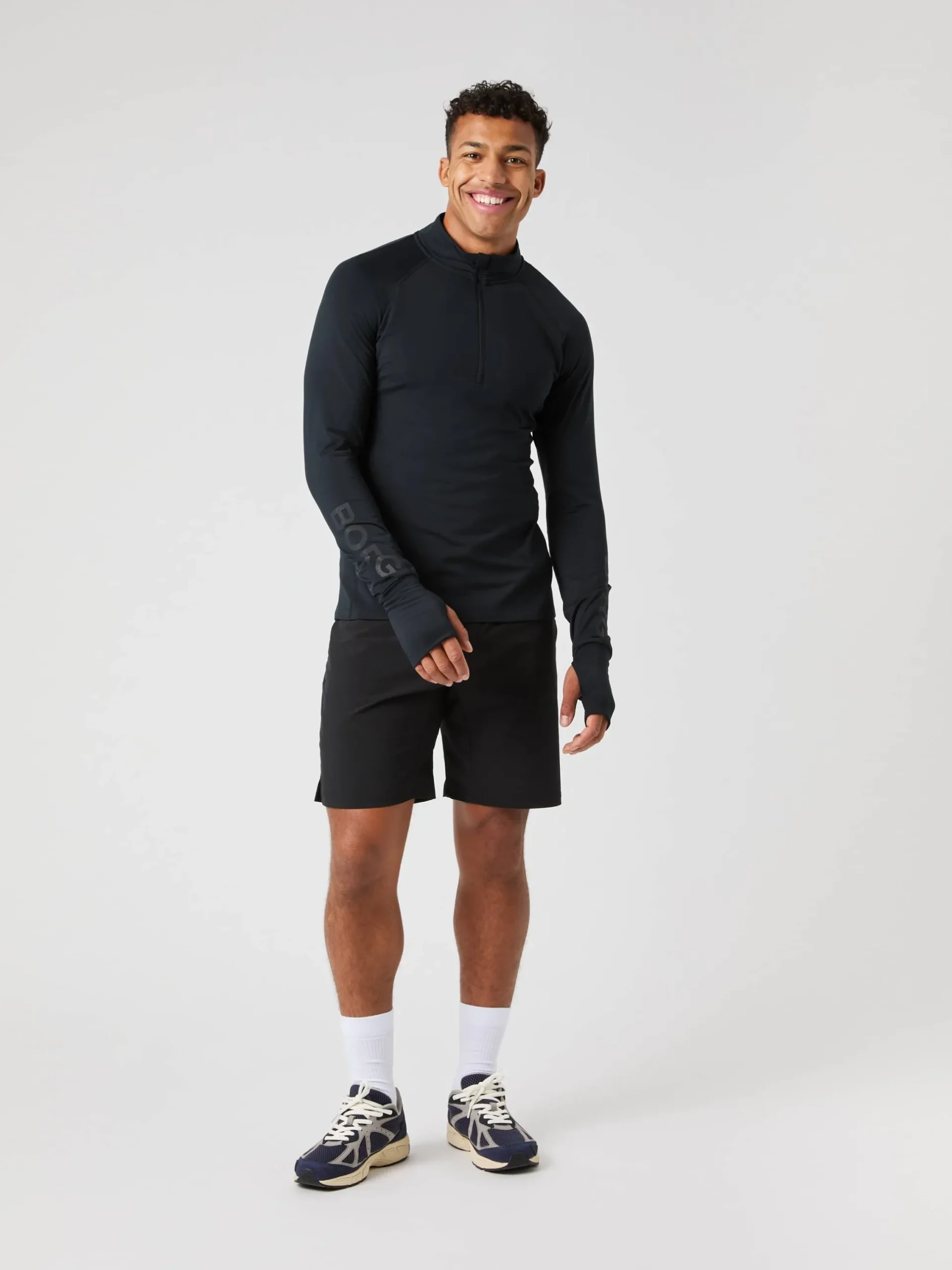 Borg Midlayer Half Zip
